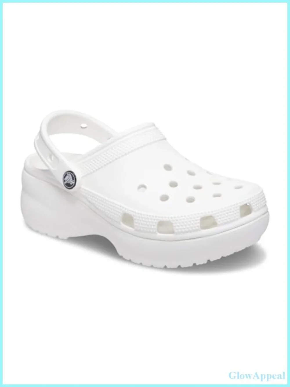 Platform Clog Lightweight Waterproof Comfort Slip-On Shoe